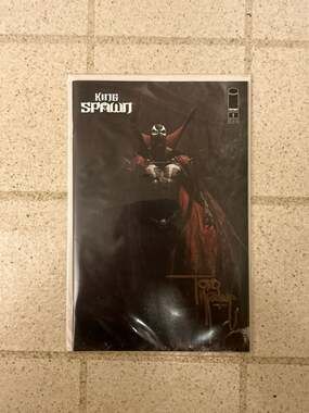 King Spawn #1 (2021) Puppeteer Lee Cover A Signed by Todd McFarlane
